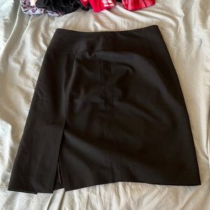 Black pencil skirt